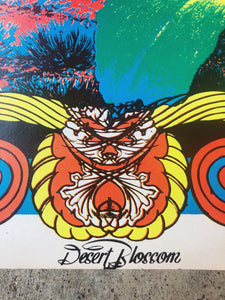 1970s Psychedelic Desert Poster