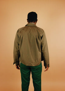 1980s Army Green Lacoste Jacket