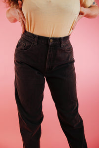 1990s Dark Brown Lee Jeans