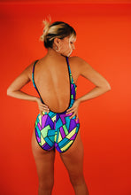 Load image into Gallery viewer, 1980s Crystallized Gem Swimsuit
