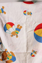Load image into Gallery viewer, 1980s Parachuting Teddy Pillowcase
