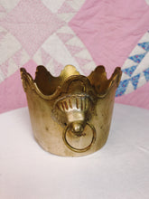 Load image into Gallery viewer, Brass Lion Head Planter
