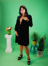 Load image into Gallery viewer, 1990s Purrrr Mini Dress
