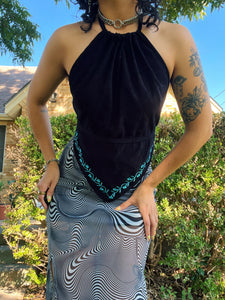 1990s Hot Tears Halter Top