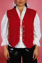 Load image into Gallery viewer, 1990s Heartthrob Sweater Vest
