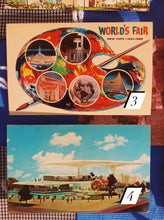 Load image into Gallery viewer, 1960s New York Fair Postcards
