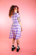 Load image into Gallery viewer, 1950s Lavender Picnic Dress
