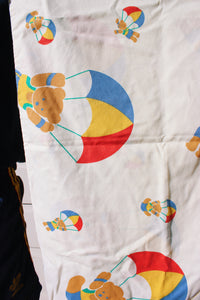1980s Parachuting Teddy Pillowcase