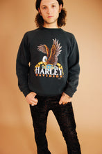 Load image into Gallery viewer, 1980s Harley 3D Emblem Sweatshirt

