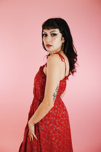 1970s Poppy Sundress