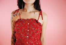 Load image into Gallery viewer, 1970s Poppy Sundress
