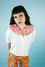 Load image into Gallery viewer, 1970s Crisp White Summer Crop
