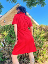Load image into Gallery viewer, 1970s Cherry Bomb Mini Dress
