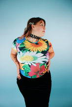 Load image into Gallery viewer, Y2K Graphic Floral Tee
