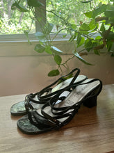 Load image into Gallery viewer, Y2K Widow Strappy Sandals [W7] AS IS
