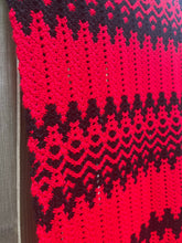 Load image into Gallery viewer, Gothic Hand Knit Throw Blanket
