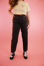 Load image into Gallery viewer, 1990s Dark Brown Lee Jeans
